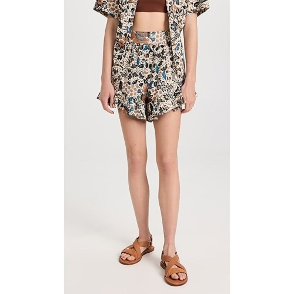 ULLA JOHNSON Women's Ambre Shorts Size 0 In Clematis